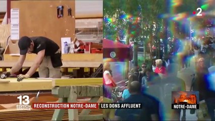 Incendie à Notre-Dame : les dons affluent