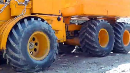 مذهلة RC العمل مع KIROVETS K-701A ! قوية فولفو محمل! BIGGESET RC منطقة البناء