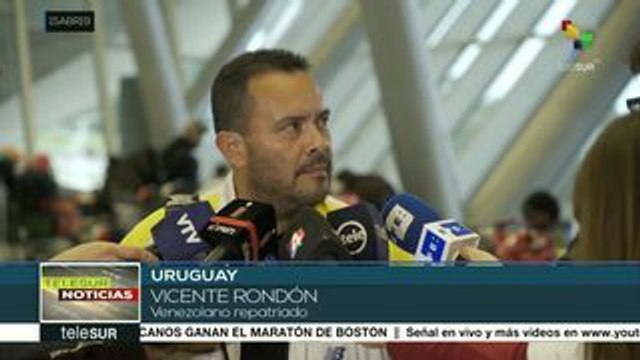 Venezolanos en Argentina fueron repatriados desde Uruguay