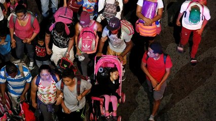 Una nueva caravana de migrantes desafía a Trump