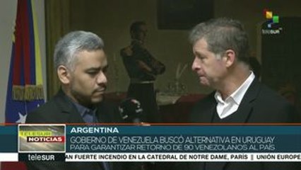 Uruguay participa en repatriación de 90 venezolanos desde Argentina