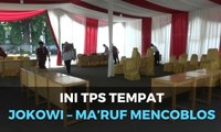 Ini TPS Tempat Jokowi - Ma'ruf Mencoblos