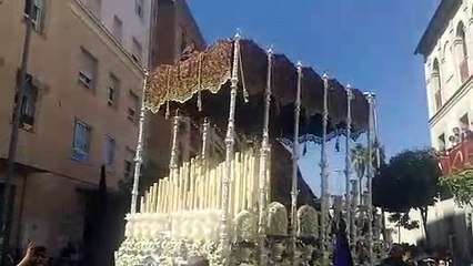Así realizaba su salida la Virgen de la Encarnación de la Hdad_SanBenito