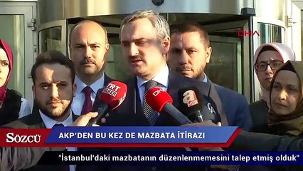 AKP’den bu kez de mazbata itirazı