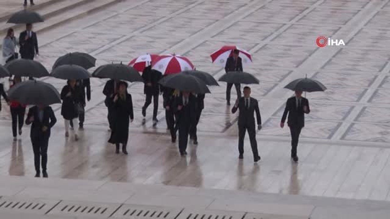 Tunç Soyer, Anıtkabir'i Ziyaret Etti