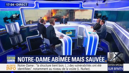 Notre-Dame abîmée mais sauvée (1/3)