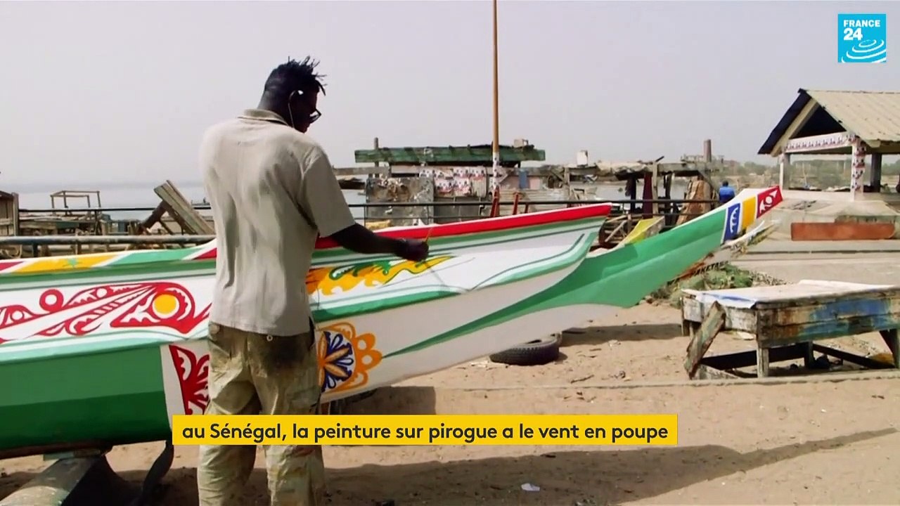 L'art sur les bateaux au Sénégal