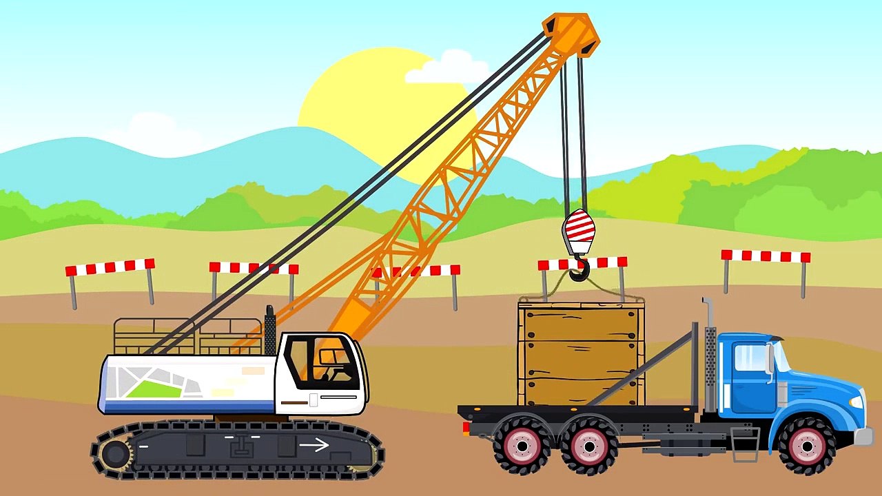 #Dump Truck & Pelles & Grue | Machines de Construction Histoire Baumaschinen | Pojazdy Budowlane