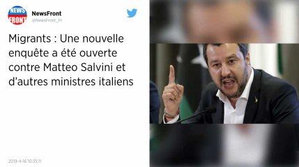 Matteo Salvini signe une nouvelle directive contre les ONG secourant les migrants en mer.