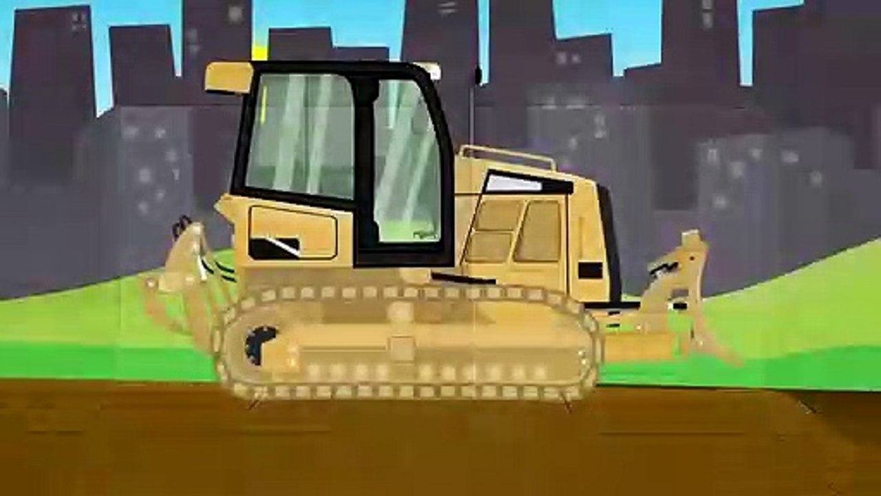 كراج - آلات البناء و جرافة القصة و مسار القصة و آلات البناء - بلدوزر