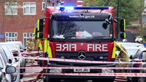 Suspected gas explosion and house fire in East London's Walthamstow
