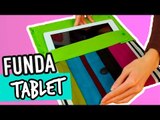 Cómo hacer Funda para Tablet Casera | Con Tela ¡Sin Coser! | Manualidades Catwalk