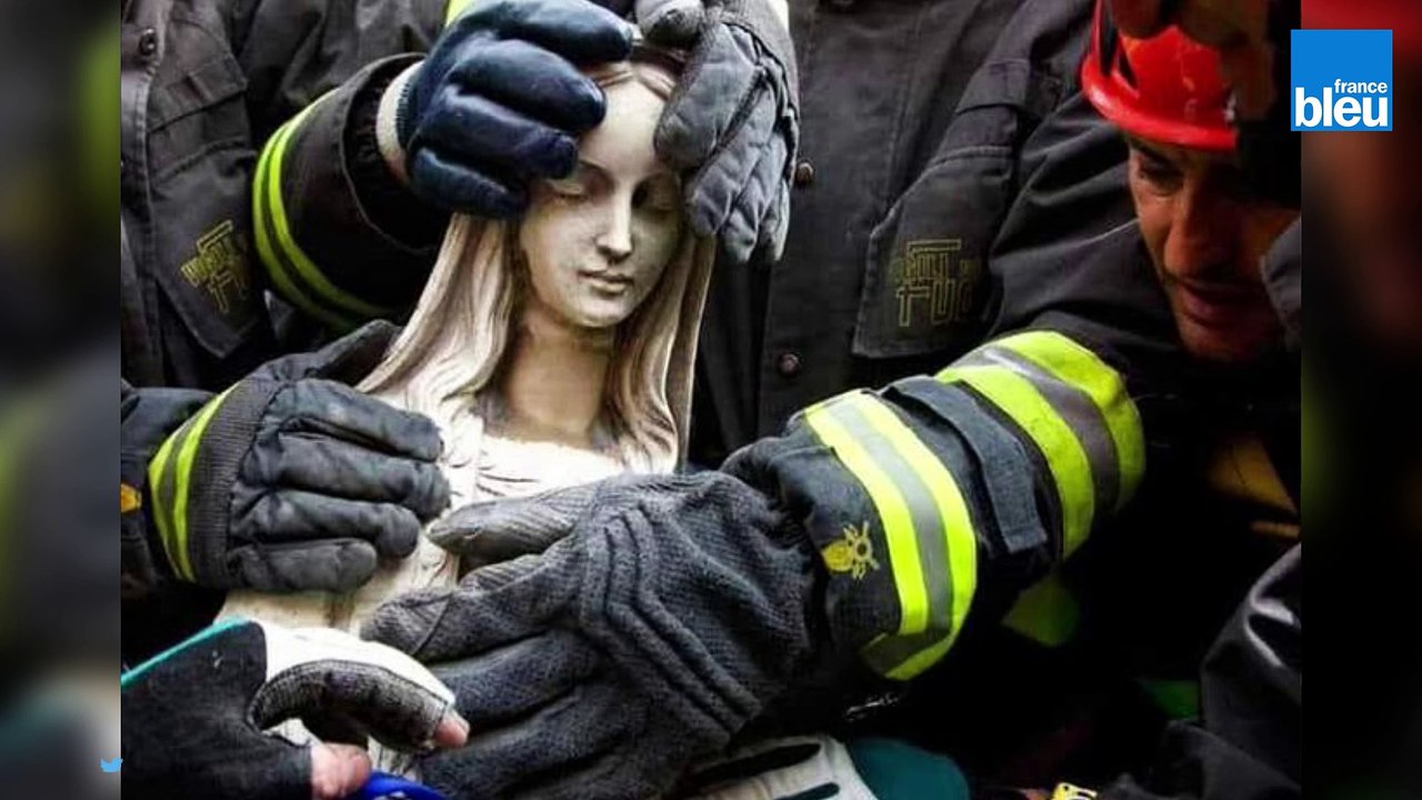 Incendie de Notre-Dame : les hommages des passants et des internautes aux pompiers