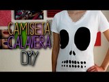 Disfraces fáciles para Halloween - Listo en 5 Minutos - Camiseta Calavera| Catwalk