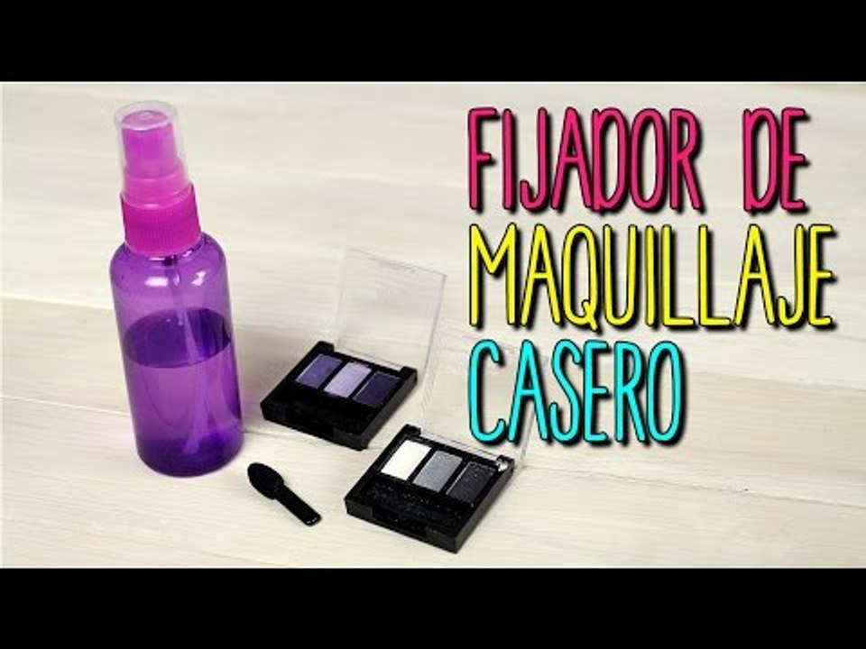 Fijador de Maquillaje Casero - Natural con Agua MIneral - Fix Plus DIY -  Catwalk - Vídeo Dailymotion