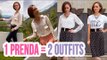 Moda ¡2 Outfits con 1 Prenda! | Outfits Casuales y Formales Haul de Compras| Catwalk ♥