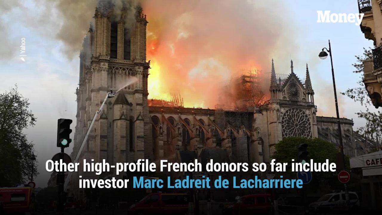 Rebuilding Notre Dame Will Be Costly. These Bil...