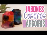 Haz Jabones Caseros Arcoiris!! ♥ | Decorativos| Jabones tipo Piedras o Cristales | Catwalk ♥