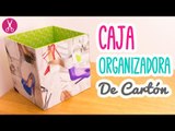 Caja Organizadora de Cartón | Cartonaje para Principiantes| Manualidades con Cartón | Catwalk