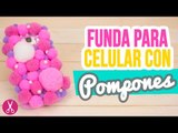 Haz una Funda para Celular Casera de Foami con Pompones | Funda para Movil | Catwalk