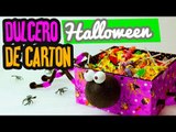 Haz un Dulcero de Cartón Araña | Ideas fáciles Halloween - Catwalk