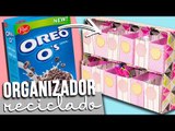 Organizador de Escritorio RECICLADO CON CAJAS DE CEREAL ✂️ Catwalk