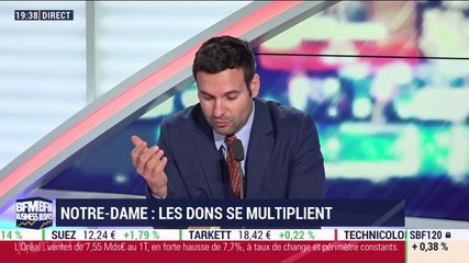 Les insiders (1/2): les dons se multiplient pour la reconstruction de Notre-Dame de Paris - 16/04