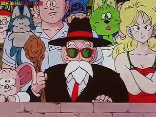 Goku descubre 2 puntos debiles de tenshinjan (HD)