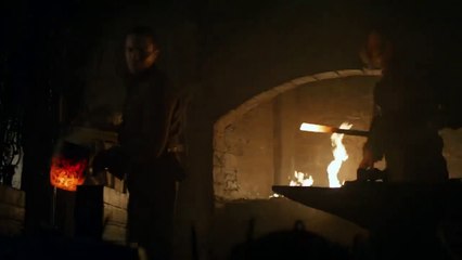 Arya Stark meeting Gendry and The Hound  Game of Thrones S08E01