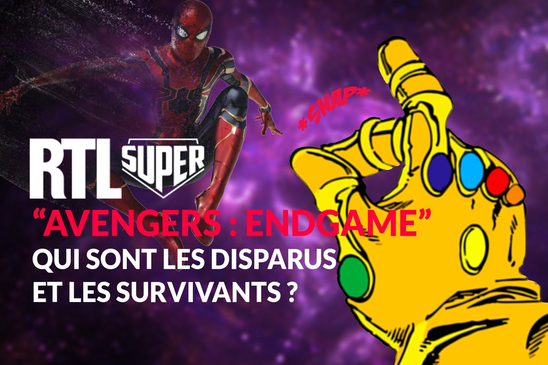 "Avengers : Endgame" : Qui sont les disparus et les survivants ?