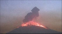People unfazed even as Mexico's Popocatepetl spews lava, ash