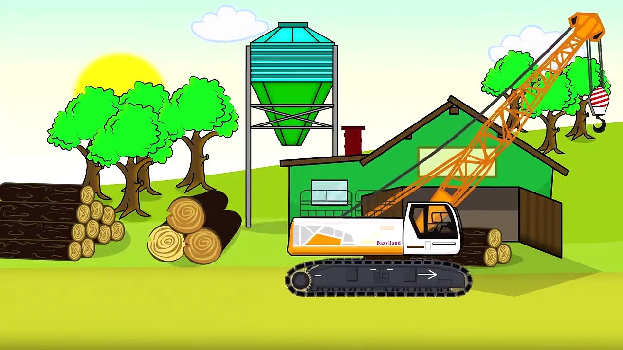 جرار للأطفال | آلات زراعية | كراج | ستاري تراكتور Konstrukcja  Bajka