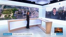 Incendie de Notre-Dame de Paris : les Parisiens au chevet de la cathédrale