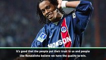 Pochettino on Ronaldinho’s faith in Spurs