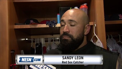 Sandy Leon On Being Recalled To Red Sox Lineup