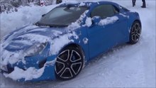 RENAULT alpine  A 110   copilote Bontoux Ludovic - vidéo lulu du jura