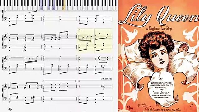 Lily Queen by Arthur Marshall & Scott Joplin (1907, Ragtime piano)