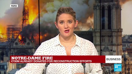 Global fundraising begins to rebuild Notre-Dame after fire