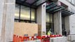 Work begins to repair Shell HQ in London after being vandalised during Extinction Rebellion protests
