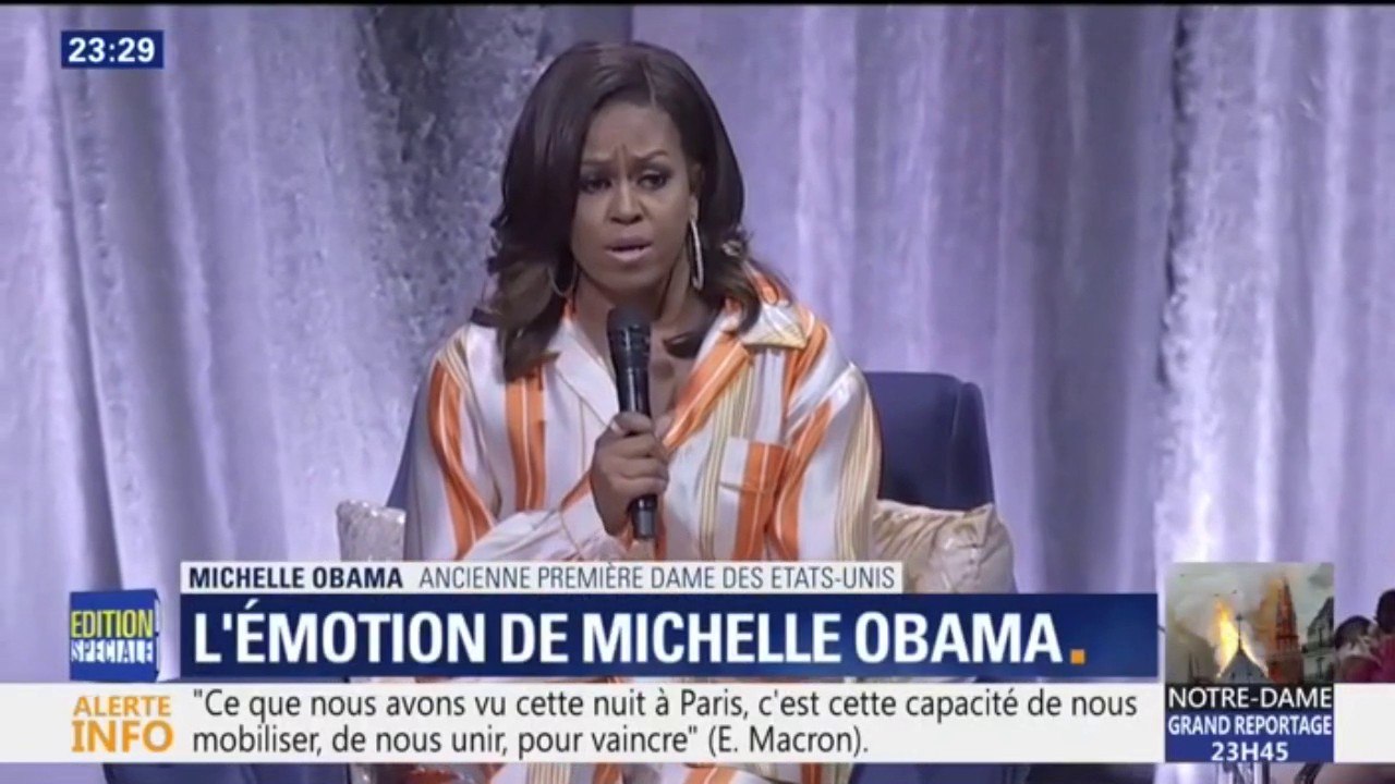 Notre-Dame de Paris: comment Michelle Obama a appris que la cathédrale était en feu