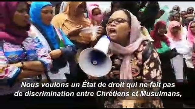 Soudan: des manifestants continuent leur sit-in devant le QG de l'armée