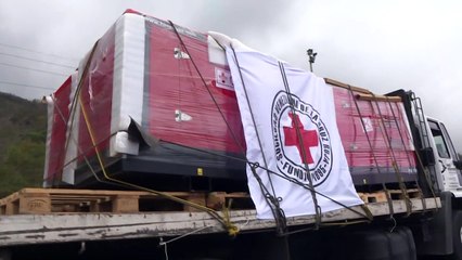 Venezuela comenzó a recibir ayuda humanitaria de Cruz Roja
