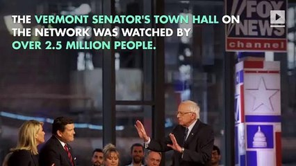 Bernie Sanders Garners Big Ratings on Fox News