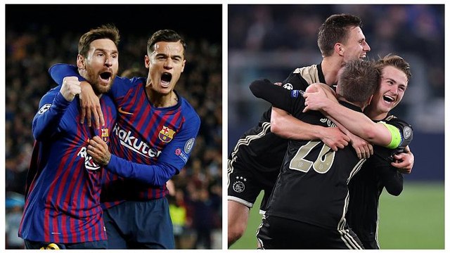 Барселона и Аякс - в полуфинале Лиги чемпионов
