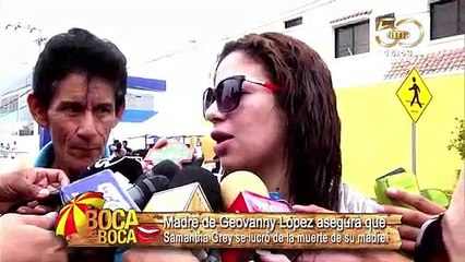 POLÉMICAS DECLARACIONES "Samantha se está lucrando de la muerte de su madre"