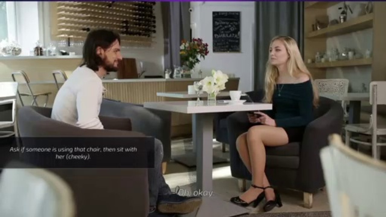 #29 Chapter 4 - Girl sitting in coffee shop (1st try) [Super Seducer]