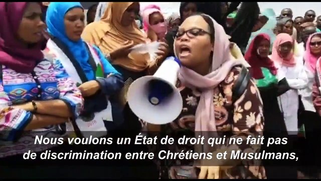 Soudan: des manifestants continuent leur sit-in devant le QG de l'armée