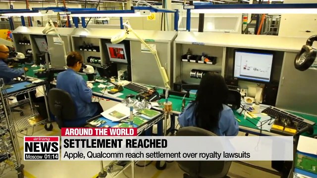Apple, Qualcomm reach settlement over royalty lawsuits