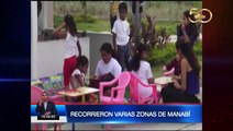 Vicepresidente recorrió varias zonas de Manabi