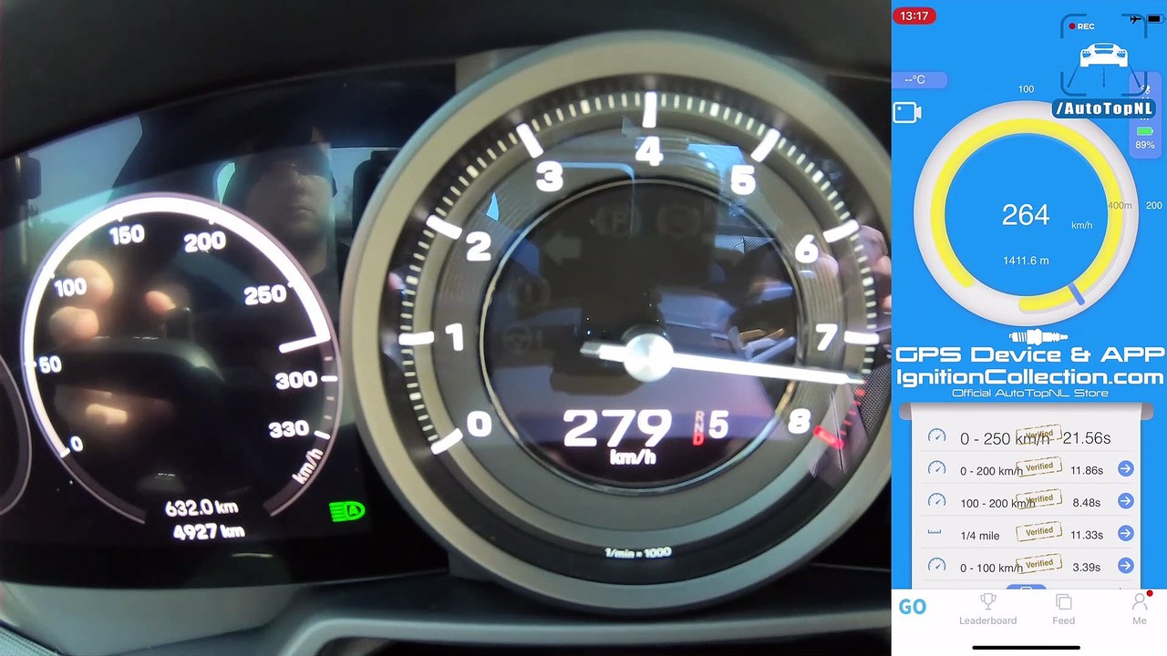 2019 Porsche 911 (992) Carrera 4S 0-316km/h ACCELERATION TOP SPEED & LAUNCH CONTROL by AutoTopNL